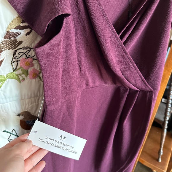 Purple maroon formal dress - Picture 2 of 5